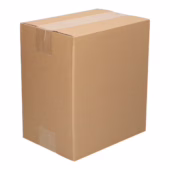 Single Wave Shipping Box with Crease Lines (22.5×15.5×25 cm)