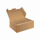 Bedrukte Postdoos 3 – Bruin