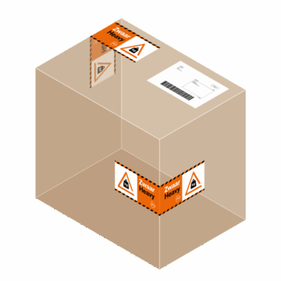 Afbeelding voor Heavy package label