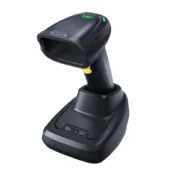 Productafbeelding van de draadloze Seuic HS220C scanner in het basisstation