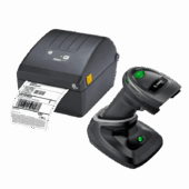 Zebra Printer ZD220 + Zebra Scanner DS2278 draadloos